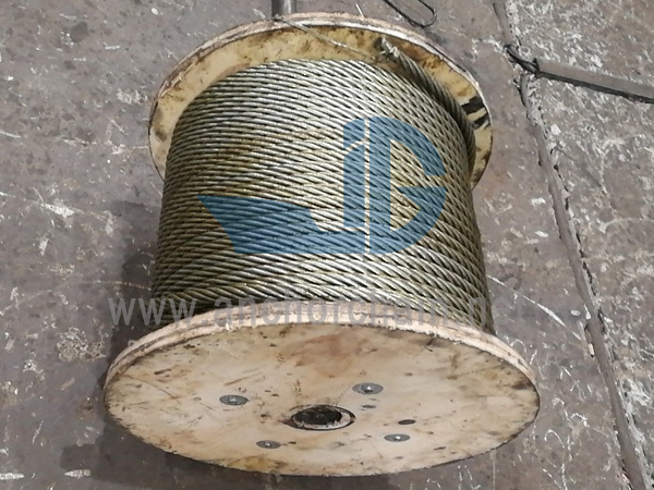 Cuerda de alambre de acero 6×19S+FC