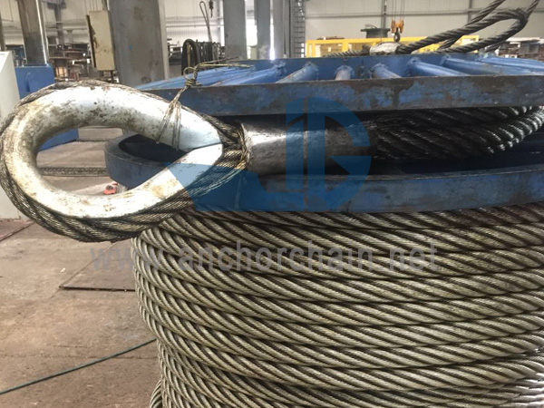 Cuerda de alambre de acero 6×37S+FC