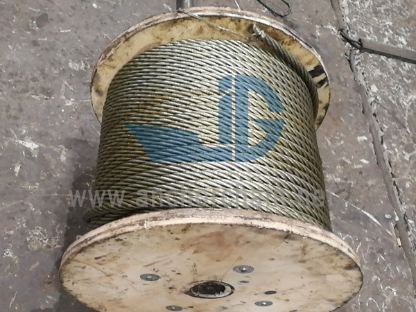 Cuerda de alambre de acero 6X24W+7FC