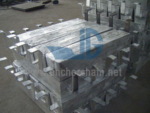 Ánodo de aluminio para tanque de almacenamiento