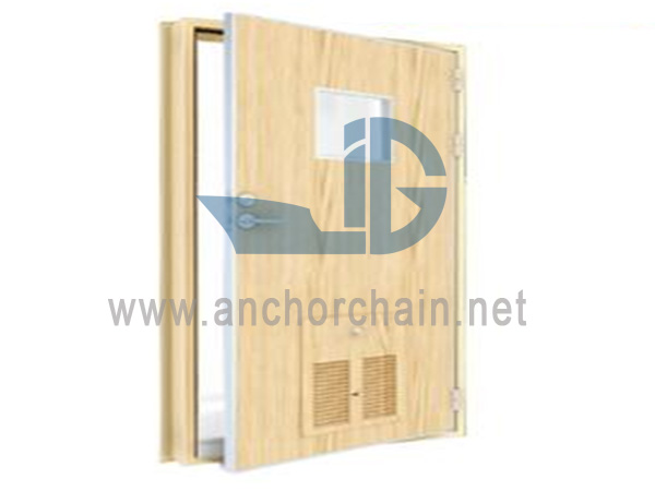 Puerta hueca de aluminio