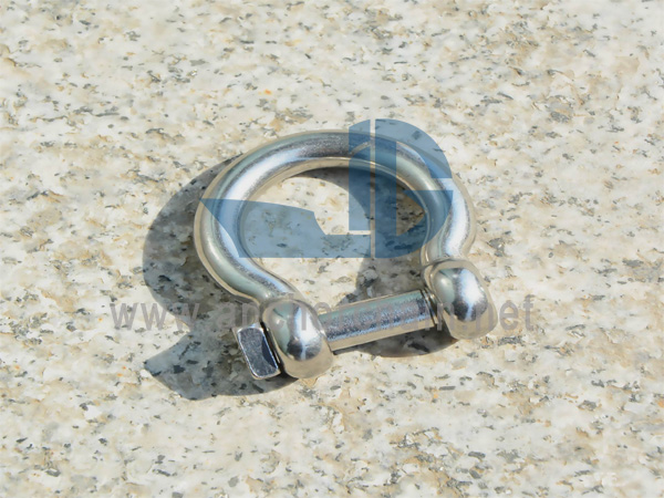 Grillete de ancla (arco) (con pasador de cabeza cuadrada), SS304 O SS316