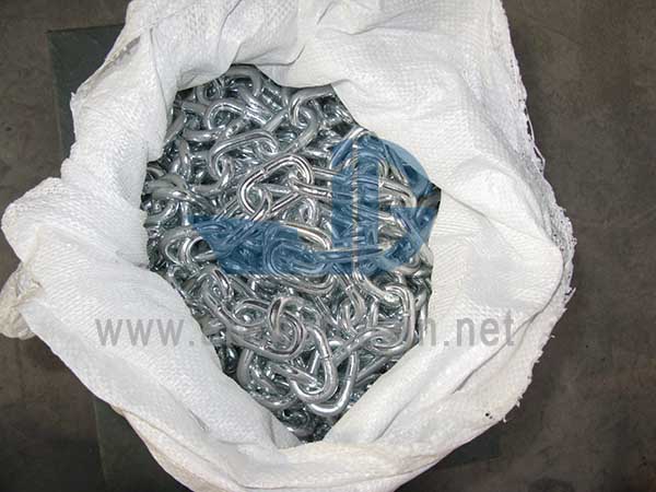Cadena de eslabones medianos DIN764