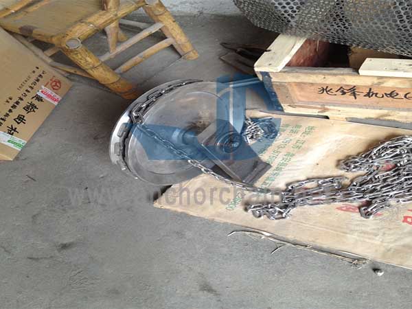 Cadena de eslabones de acero inoxidable DIN766