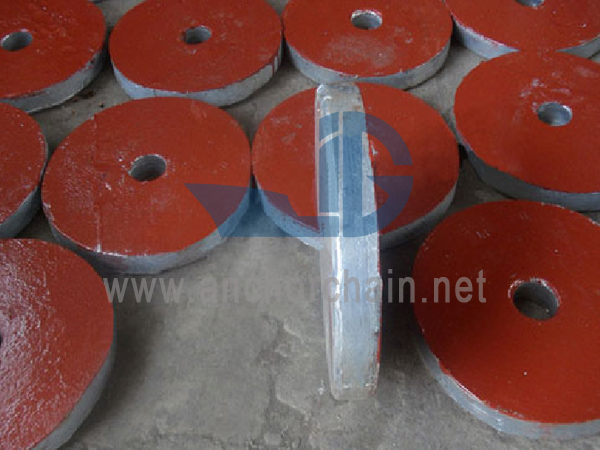 Ánodo de sacrificio de aluminio tipo disco
