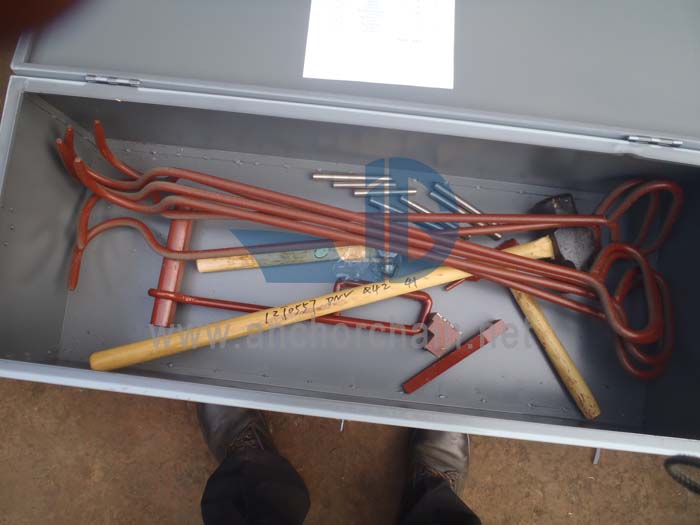 Desconectar herramienta y caja de herramientas