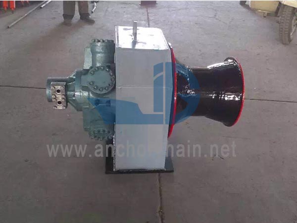 Cabrestante de ancla hidráulico eléctrico