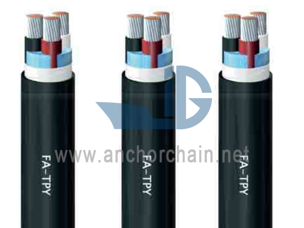 Cable de alimentación e iluminación FA TPY Shipboard 0,61 kV
