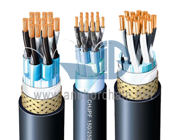Cable de telecomunicaciones marino resistente al fuego 250V