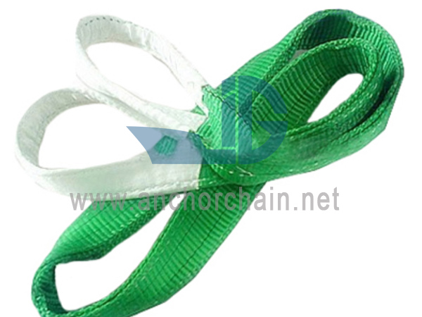 Eslinga de correas tipo ojo ignífugo