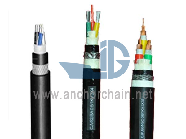 Cables de control marino