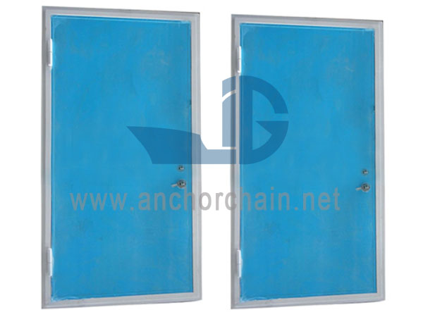 Puerta de aluminio insonorizada marina
