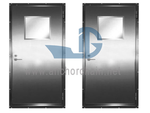 Puerta de acero insonorizada marina
