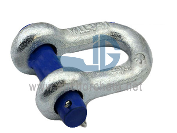 Grillete de cadena con pasador redondo G215