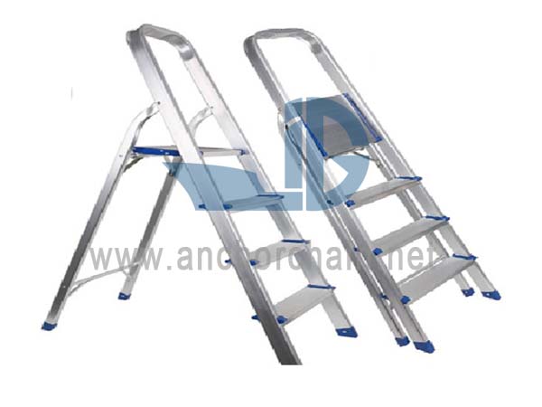 Escalera de plataforma de aluminio para barcos