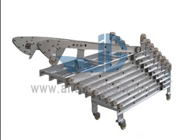 Escalera telescópica de aluminio para barcos