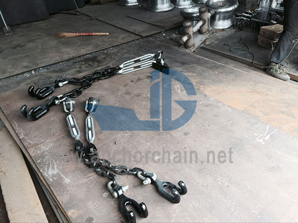 Ensambles de tapón de cadena de garra del diablo para barcos