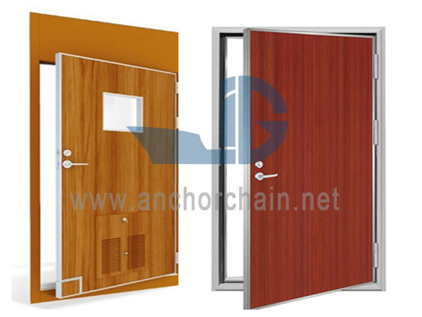 Puerta cortafuegos de una hoja