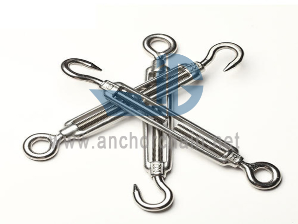 Tipo de marco de tensor Ojo de gancho SS304 O SS316